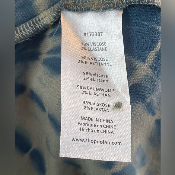 Anthropologie Dolan Eliska Tie Dye Midi Dress bohemian XS - Picture 6 of 7